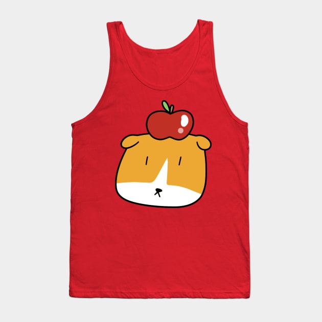 Apple Guinea Pig Face Tank Top by saradaboru